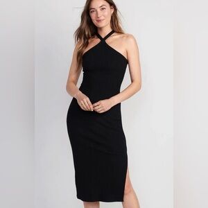 Old Navy Ribbed Midi Dress